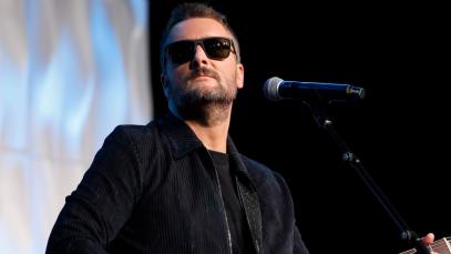 Eric Church performs onstage at the 53rd Anniversary Nashville Songwriters Hall of Fame Gala at Music City Center on October 11, 2023 in Nashville, Tennessee.