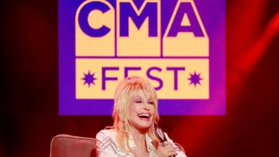 Dolly Parton speaks onstage during Kicking Off CMA Fest: A Special Conversation With Dolly Parton Hosted By Rachel Smith at Music City Center on June 06, 2024 in Nashville, Tennessee.