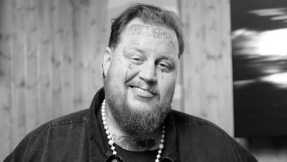 Jelly Roll is seen backstage during Music Row Happy Hour Live on The Highway at Margaritaville on June 07, 2024 in Nashville, Tennessee.