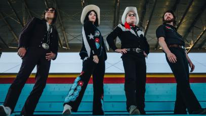 Jenny Don't and the Spurs PR photo for Broken Hearted Blue