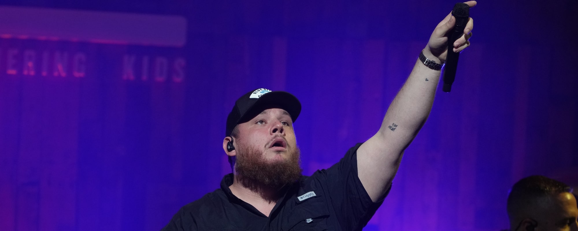Luke Combs performs onstage during the 2024 Mack, Jack & McConaughey Gala at ACL Live on April 25, 2024 in Austin, Texas.