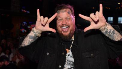 Jelly Roll is seen onstage during Day 2 of SiriusXM's The Music Row Happy Hour Live on The Highway at Margaritaville on June 07, 2024 in Nashville, Tennessee.