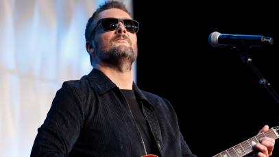 Eric Church performs onstage at the 53rd Anniversary Nashville Songwriters Hall of Fame Gala at Music City Center on October 11, 2023 in Nashville, Tennessee.