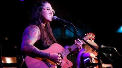 Allie Colleen performs at Spreading Hope With Keith Griner at 3rd & Lindsley on June 21, 2023 in Nashville, Tennessee.