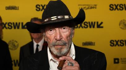 Kinky Friedman attends the world premiere of "The Mojo Manifesto: The Life and Times of Mojo Nixon" during the 2022 SXSW Conference and Festival at Stateside Theater on March 16, 2022 in Austin, Texas.