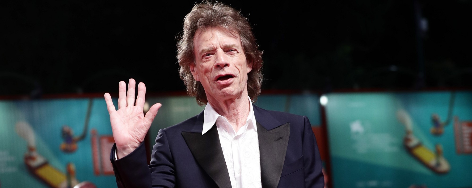 Mick Jagger Greets the British Olympic Team in Paris in Advance of the 2024 Summer Olympics