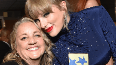 LOS ANGELES - FEBRUARY 5: Liz Rose and Taylor Swift backstage at THE 65TH ANNUAL GRAMMY AWARDS, broadcasting live Sunday, February 5, 2023 (8:00-11:30 PM, LIVE ET/5:00-8:30 PM, LIVE PT) on the CBS Television Network, and available to stream live and on demand on Paramount+*. (Photo by Stewart Cook/CBS via Getty Images)