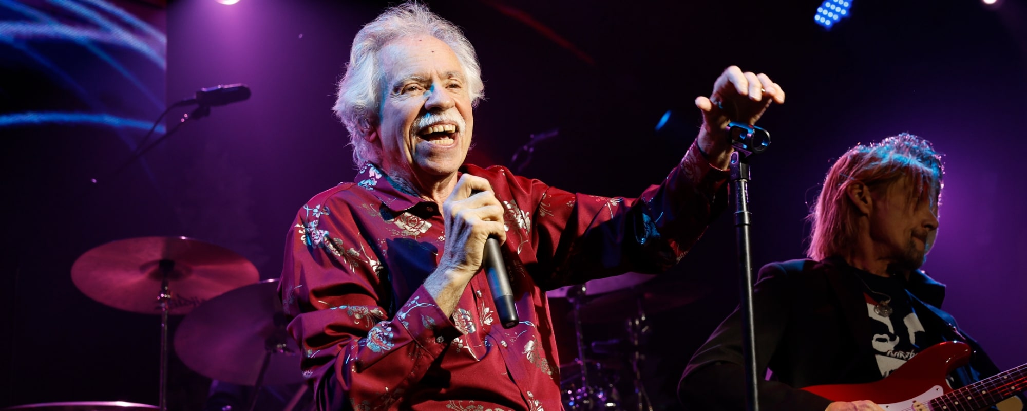 Joe Bonsall of The Oak Ridge Boys performs at the Gaylord Opryland Resort on November 23, 2022 in Nashville, Tennessee.