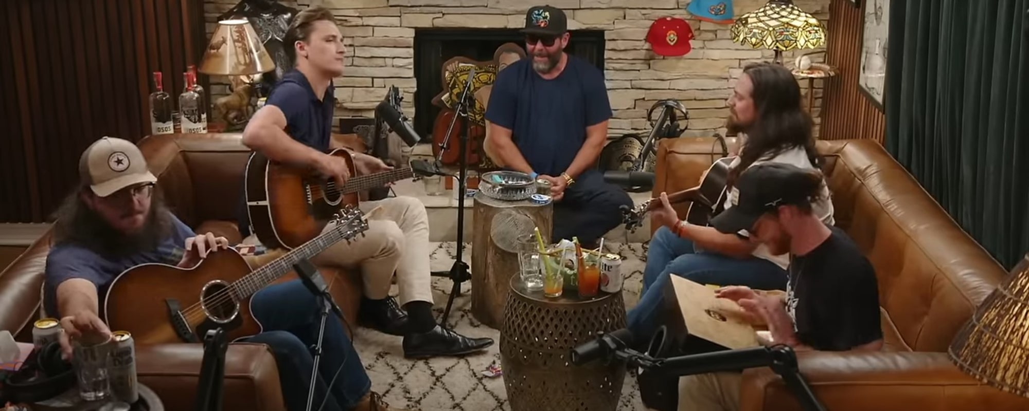 Bert Kreischer and the Red Clay Strays on 'Bertcast'