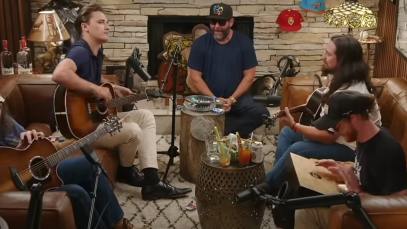 Bert Kreischer and the Red Clay Strays on 'Bertcast'