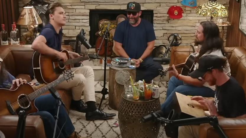 Bert Kreischer and the Red Clay Strays on 'Bertcast'