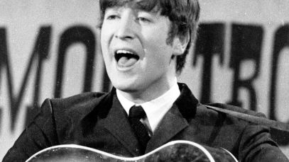 John Lennon singing