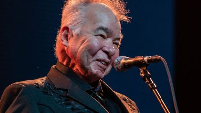 John Prine smiling