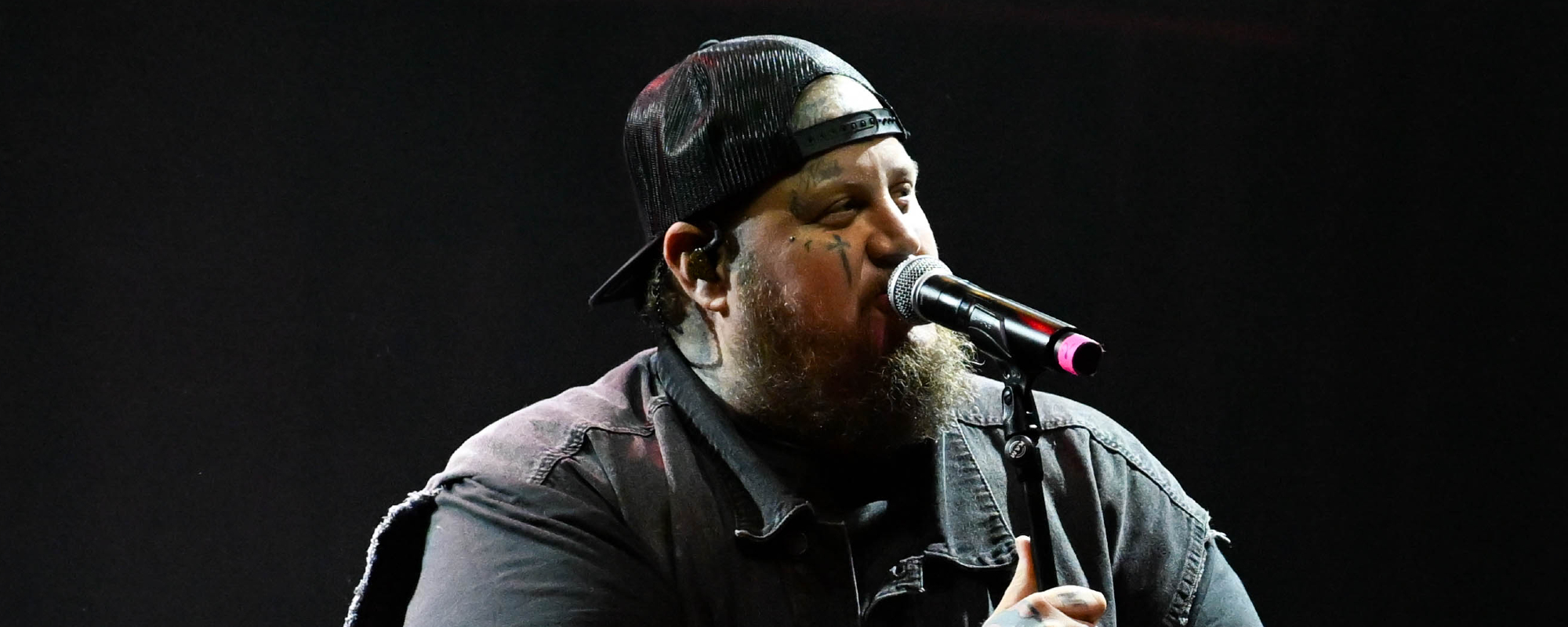 Watch Jelly Roll Make It Rain With Powerful “Save Me” Performance in Torrential Downpour