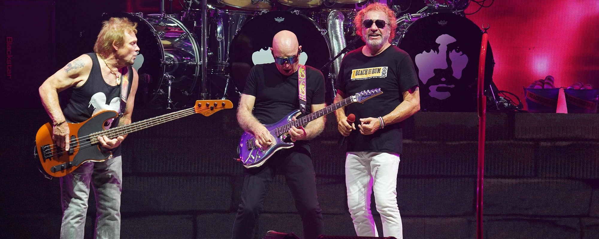 Sammy Hagar Thanks Fill-In Drummer Kenny Aronoff for “Sav[ing] the Day” After Jason Bonham Misses Show Due to Family Issue