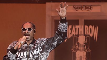 Snoop Dogg Performs During the 2024 Summer Olympics Closing Ceremony