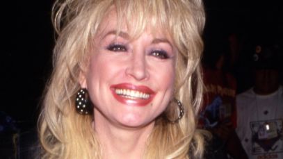 Dolly Parton smiling