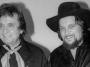 Waylon Jennings and Johnny Cash