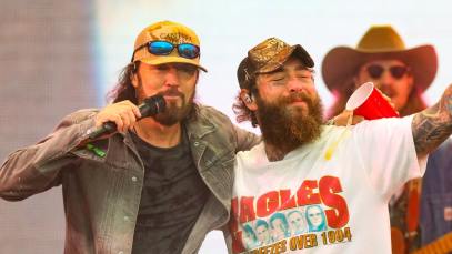 Post Malone and David Lee Murphy