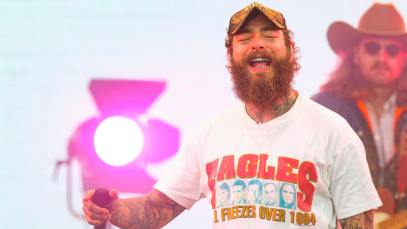 Post Malone performed with Lainey Wilson last night