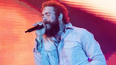 Post Malone performed with Vince Gill at the Opry