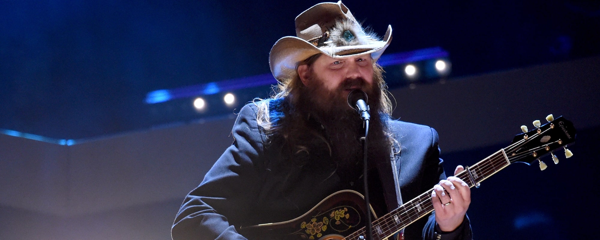 Watch Chris Stapleton Cover a Kris Kristofferson Classic While Playing a Guitar Once Owned by Hank Williams