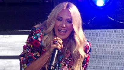 Carrie Underwood performed at the recent Toby Keith tribute concert