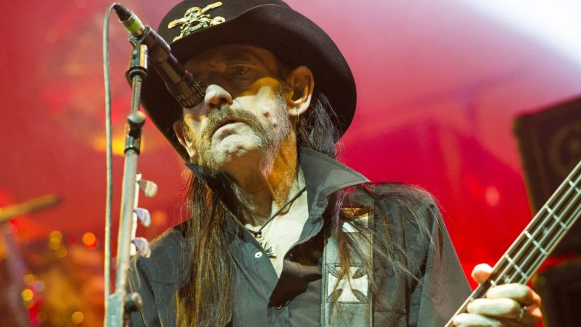 Lemmy Kilmister performing
