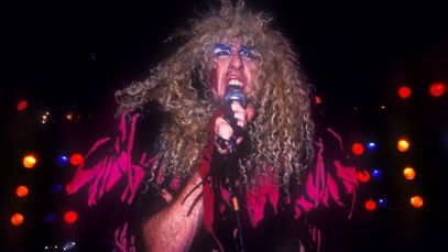 Dee Snider of Twisted Sister performing