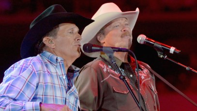 Throwback to When Alan Jackson Joined George Strait on Stage for "Amarillo by Morning"