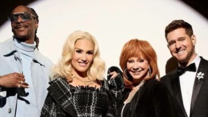 See 'The Voice' Star Gwen Stefani "Fanning Out" Over Meeting New Coach Snoop Dogg