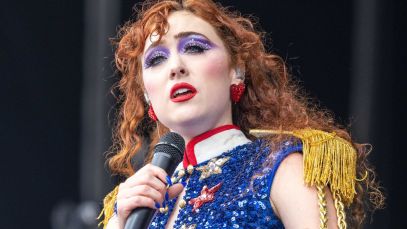 Chappell Roan performing