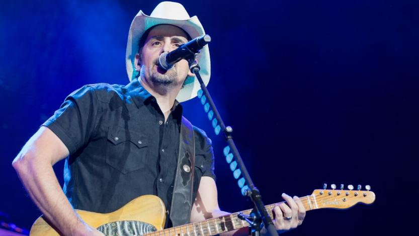 Brad Paisley performed at the People's Choice Country Awards