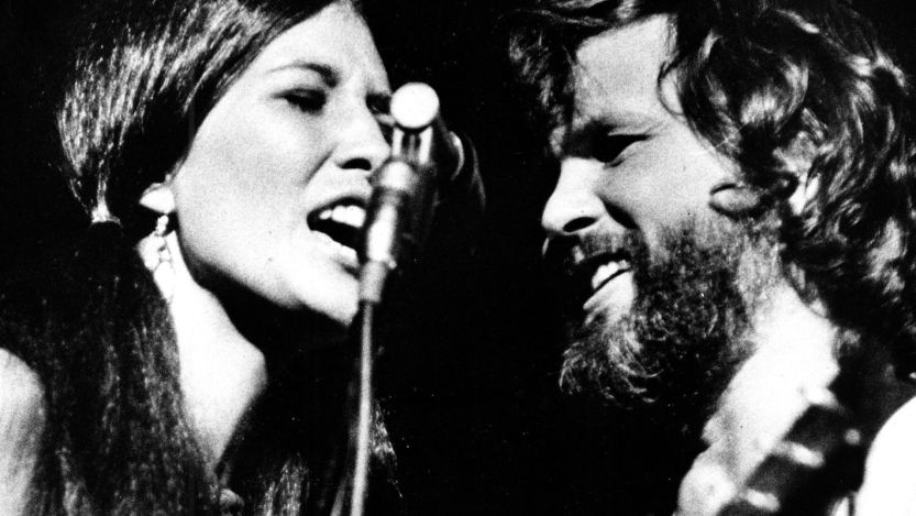 Rita Coolidge and Kris Kristofferson performing