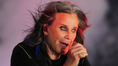 Ozzy Osbourne performing