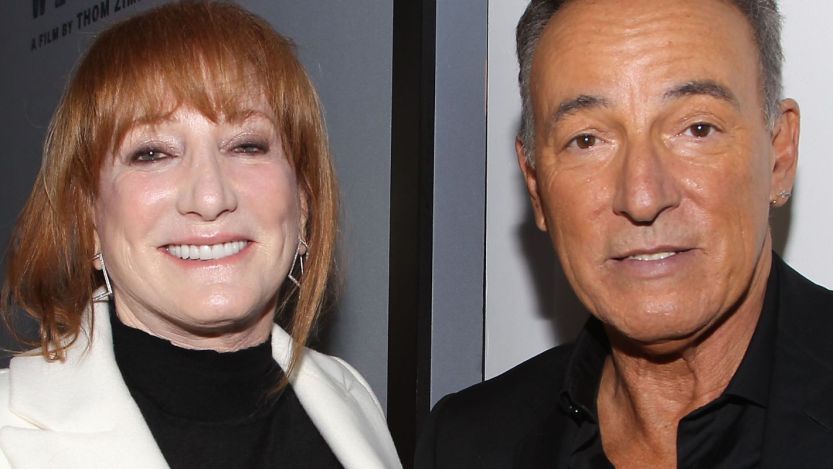Patti Scialfa and Bruce Springsteen