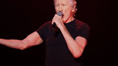 Roger Waters performing