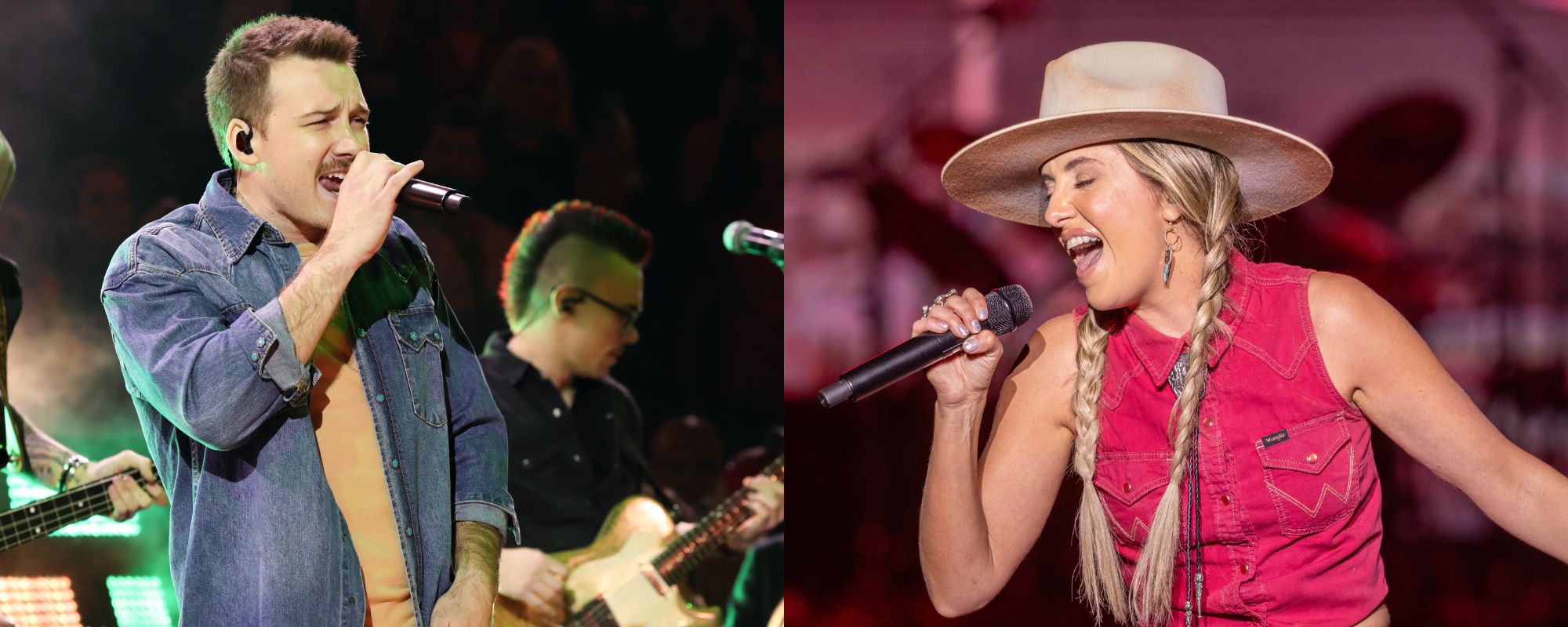 Morgan Wallen and Lainey Wilson