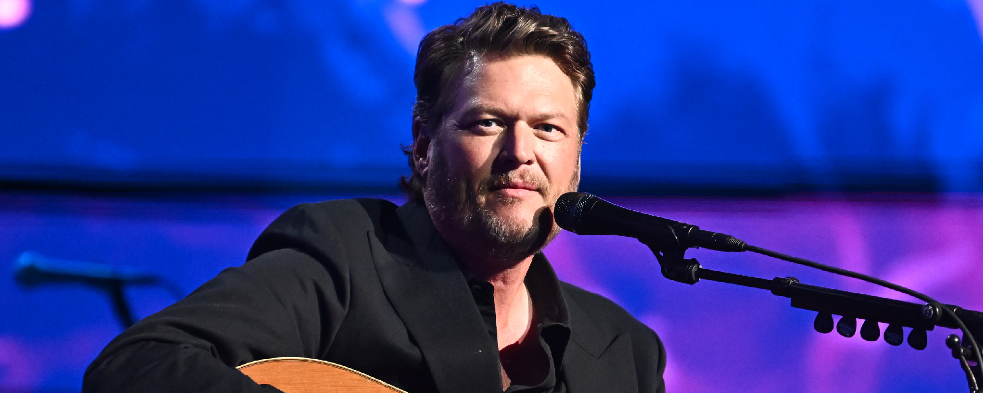 Blake Shelton Returns to His Alma Mater To Present School With Special Gift