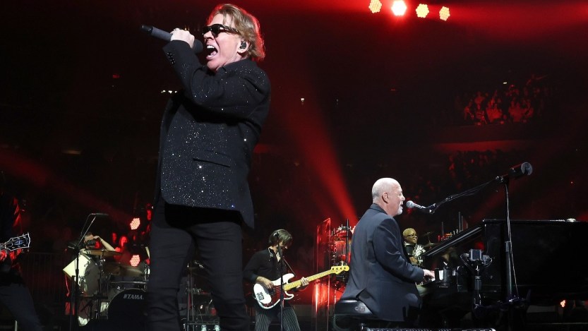 Big Shots: Watch Billy Joel Perform with Axl Rose and John Mayer at His Recent Los Angeles-Area Concert