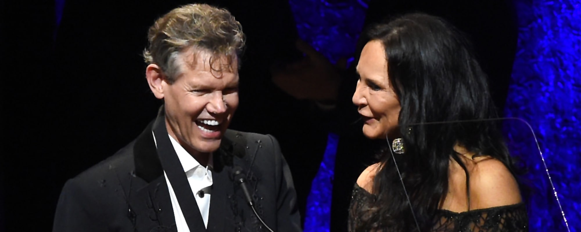 On This Day in 2016, Randy Travis Sang “Amazing Grace” During His Country Music Hall of Fame Induction