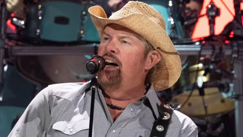 Toby Keith was inducted into the Country Music Hall of Fame this weekend