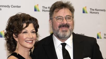 Amy Grand and Vince Gill