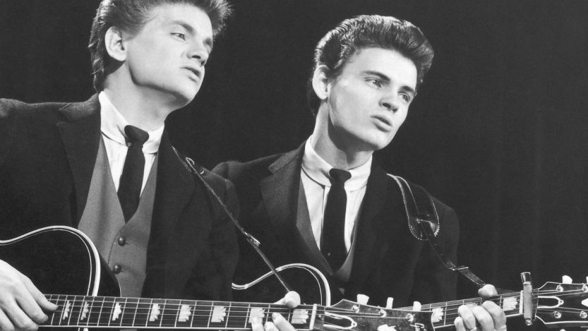 Everly Brothers performing