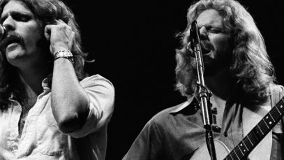Don Henley and Glenn Frey performing