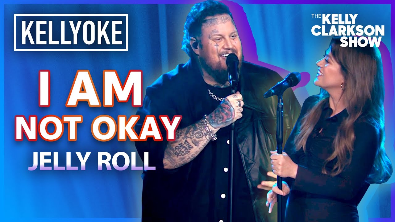 Watch Jelly Roll Join Forces With Kelly Clarkson for the Best Version of “I Am Not Okay” We’ve Heard Yet