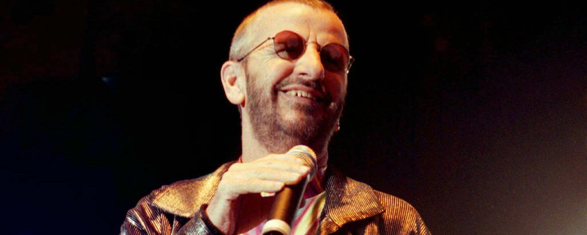 Ringo Starr smiling