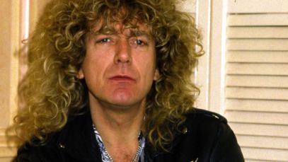 Robert Plant looking straight ahead