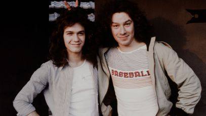 Van Halen brothers Eddie and Alex