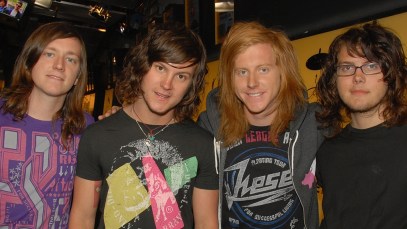 Tokio Hotel, We the Kings and Brooke White Visit MTV's "TRL" - May 6, 2008